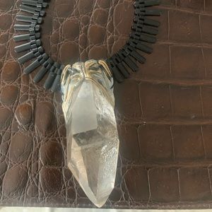 Adina Mills Rock Crystal Necklace